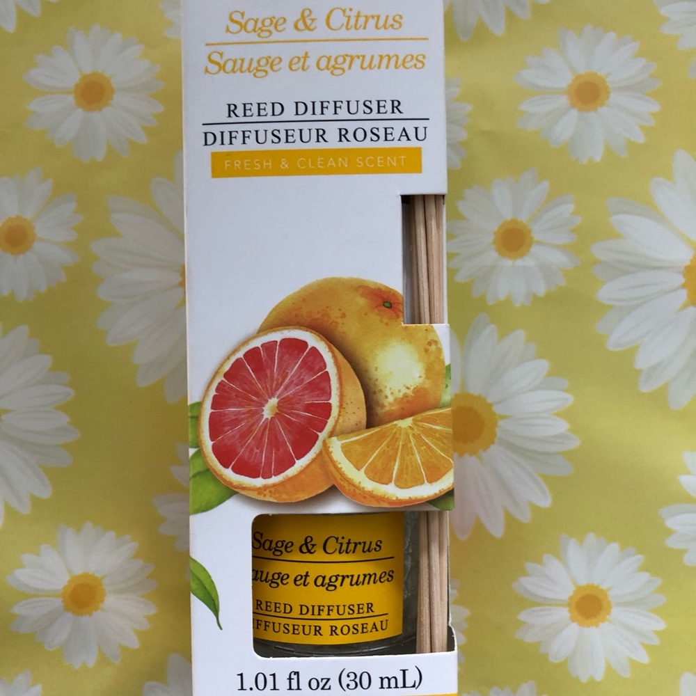 Sage & Citrus Reed Diffuser 🍊🪔
